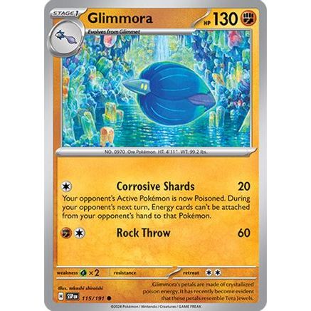 Glimmora 115 - SV08 Surging Sparks Reverse Holofoil