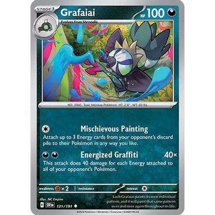 Grafaiai 121 - SV08 Surging Sparks Reverse Holofoil