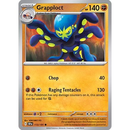 Grapploct 113 - SV08 Surging Sparks Reverse Holofoil