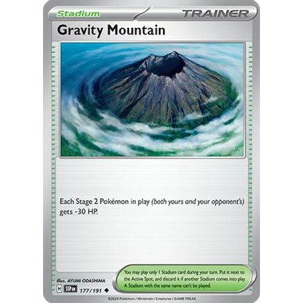 Gravity Mountain 177 - SV08 Surging Sparks Reverse Holofoil