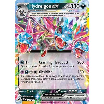Hydreigon ex - 119/191 119 - SV08 Surging Sparks Holofoil