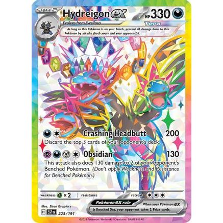 Hydreigon ex - 223/191 223 - SV08 Surging Sparks Holofoil