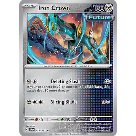 Iron Crown 132 - SV08 Surging Sparks Reverse Holofoil