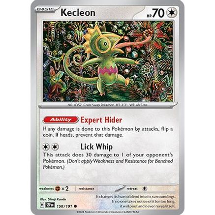 Kecleon - 150/191 150 - SV08 Surging Sparks Reverse Holofoil