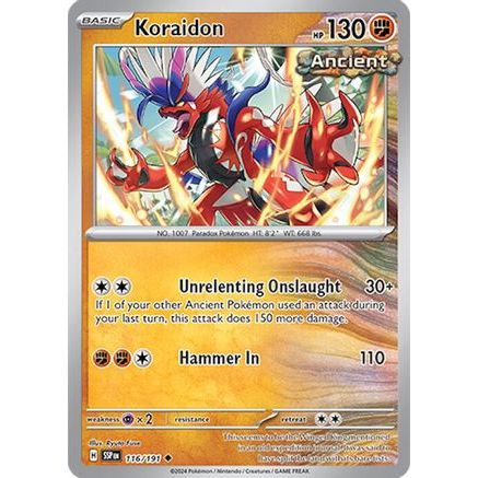 Koraidon 116 - SV08 Surging Sparks