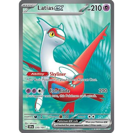 Latias ex - 220/191 220 - SV08 Surging Sparks Holofoil