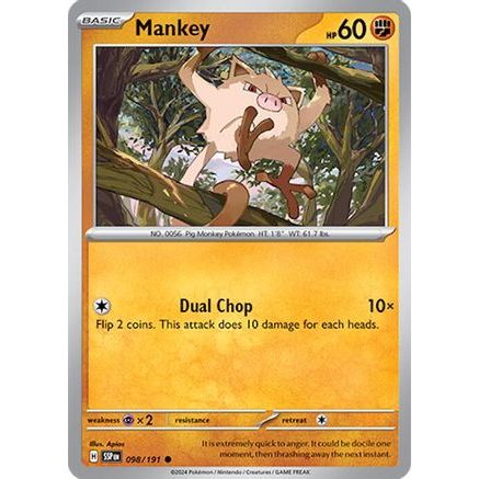 Mankey 98 - SV08 Surging Sparks