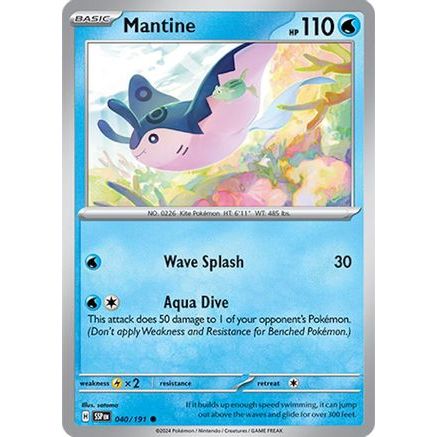 Mantine 40 - SV08 Surging Sparks Reverse Holofoil
