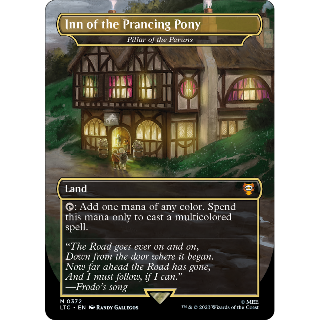Pillar of the Paruns (LTC-372) - Tales of Middle-earth Commander / Inn of the Prancing Pony (Borderless)