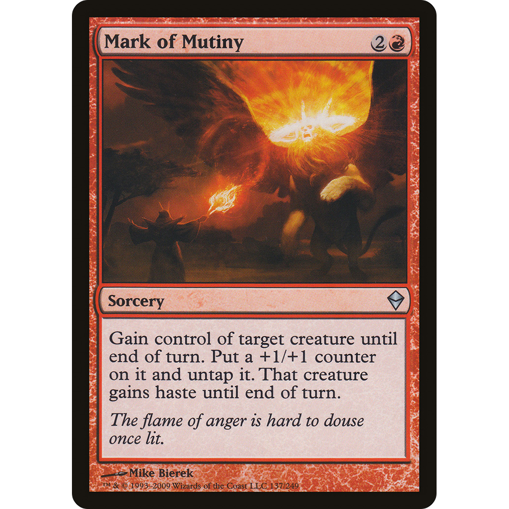 Mark of Mutiny (ZEN-137) - Zendikar