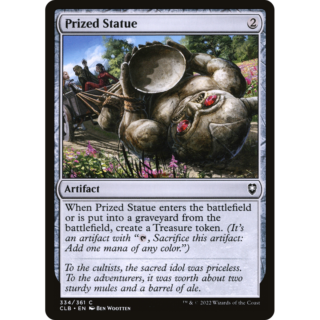 Prized Statue (CLB-334) - Commander Legends: Battle for Baldur's Gate Foil