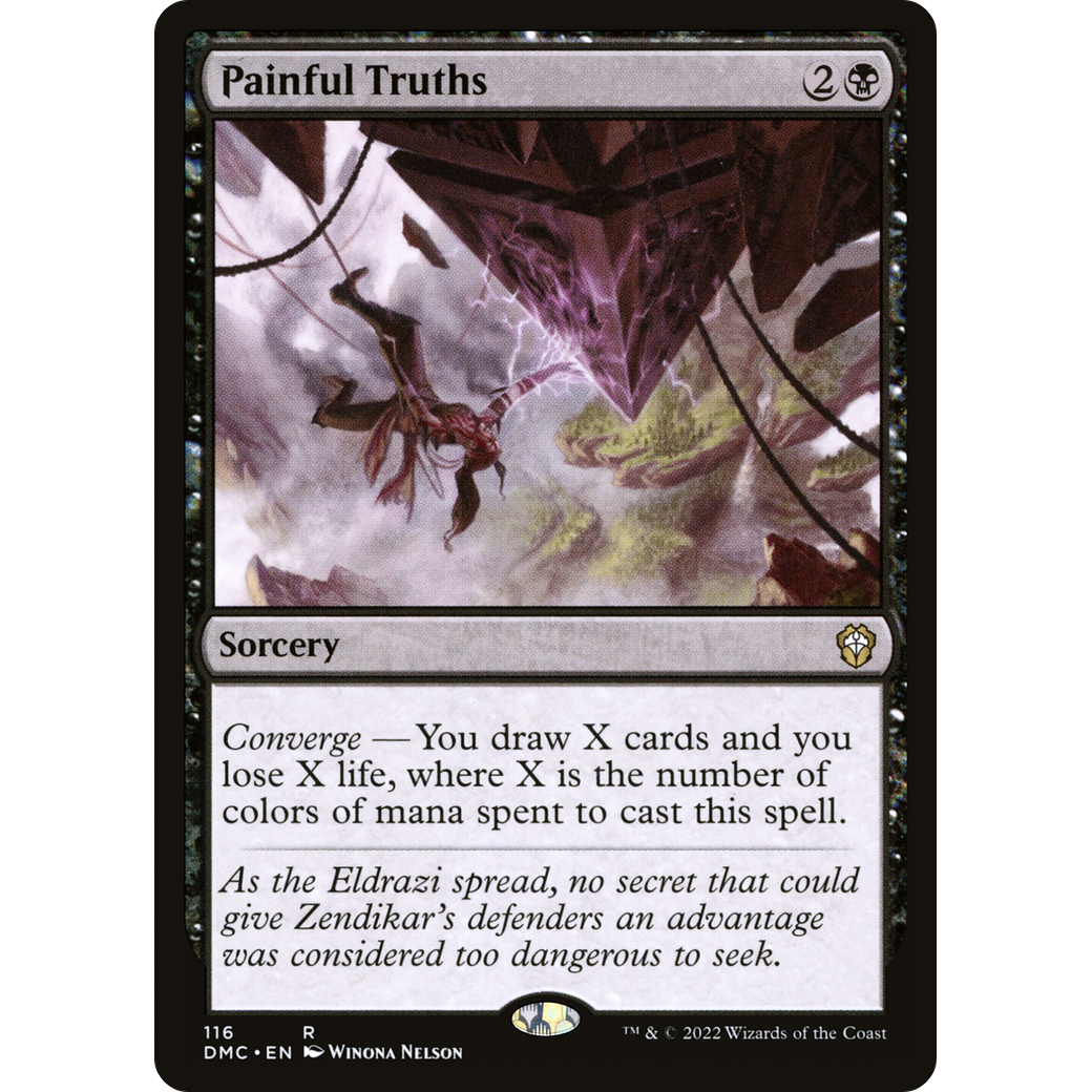 Painful Truths (DMC-116) - Dominaria United Commander