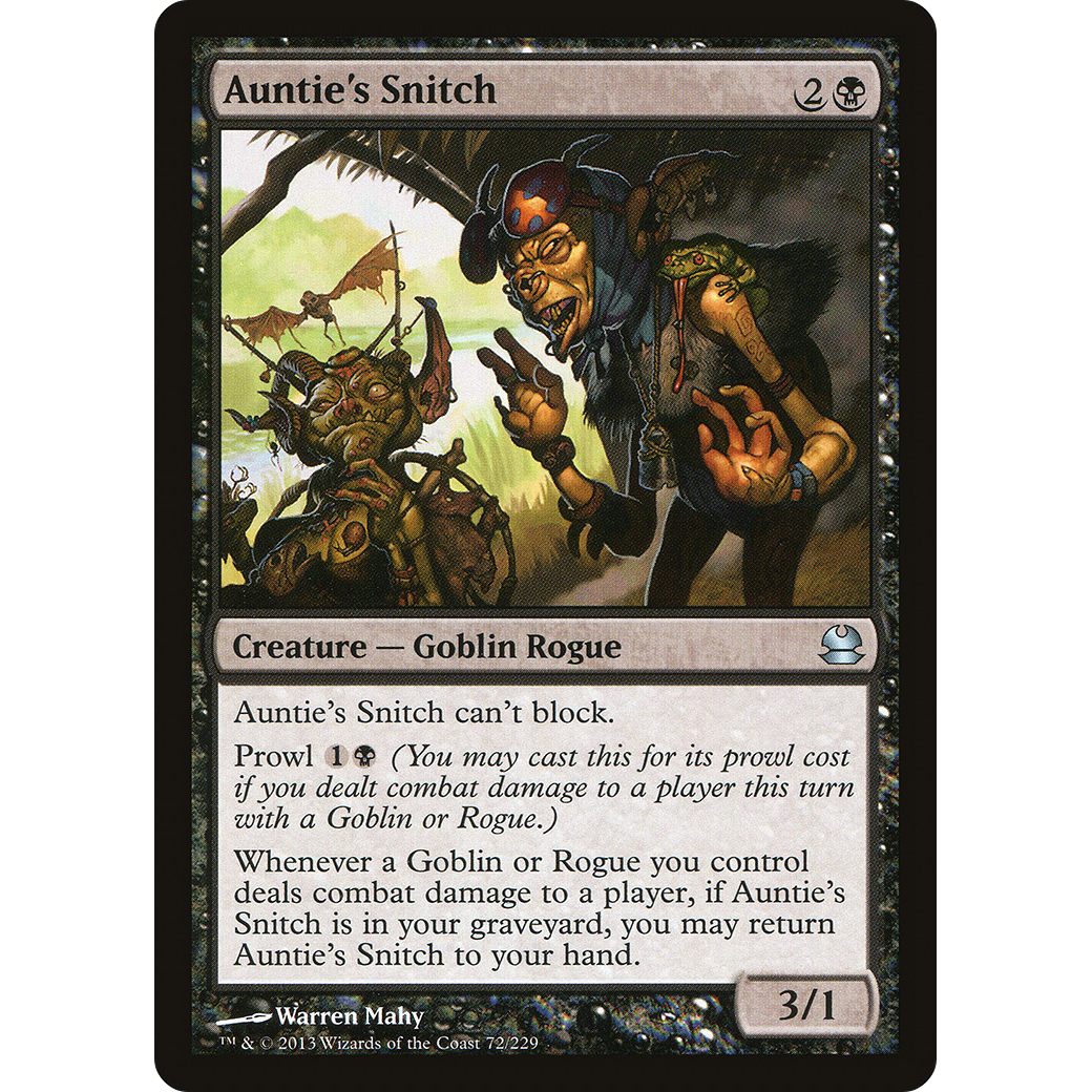 Auntie's Snitch (MMA-072) - Modern Masters