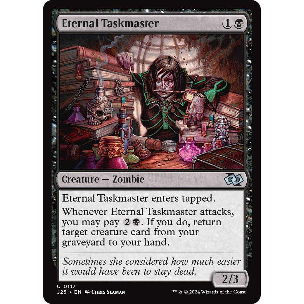 Eternal Taskmaster (J25-117) - Foundations Jumpstart