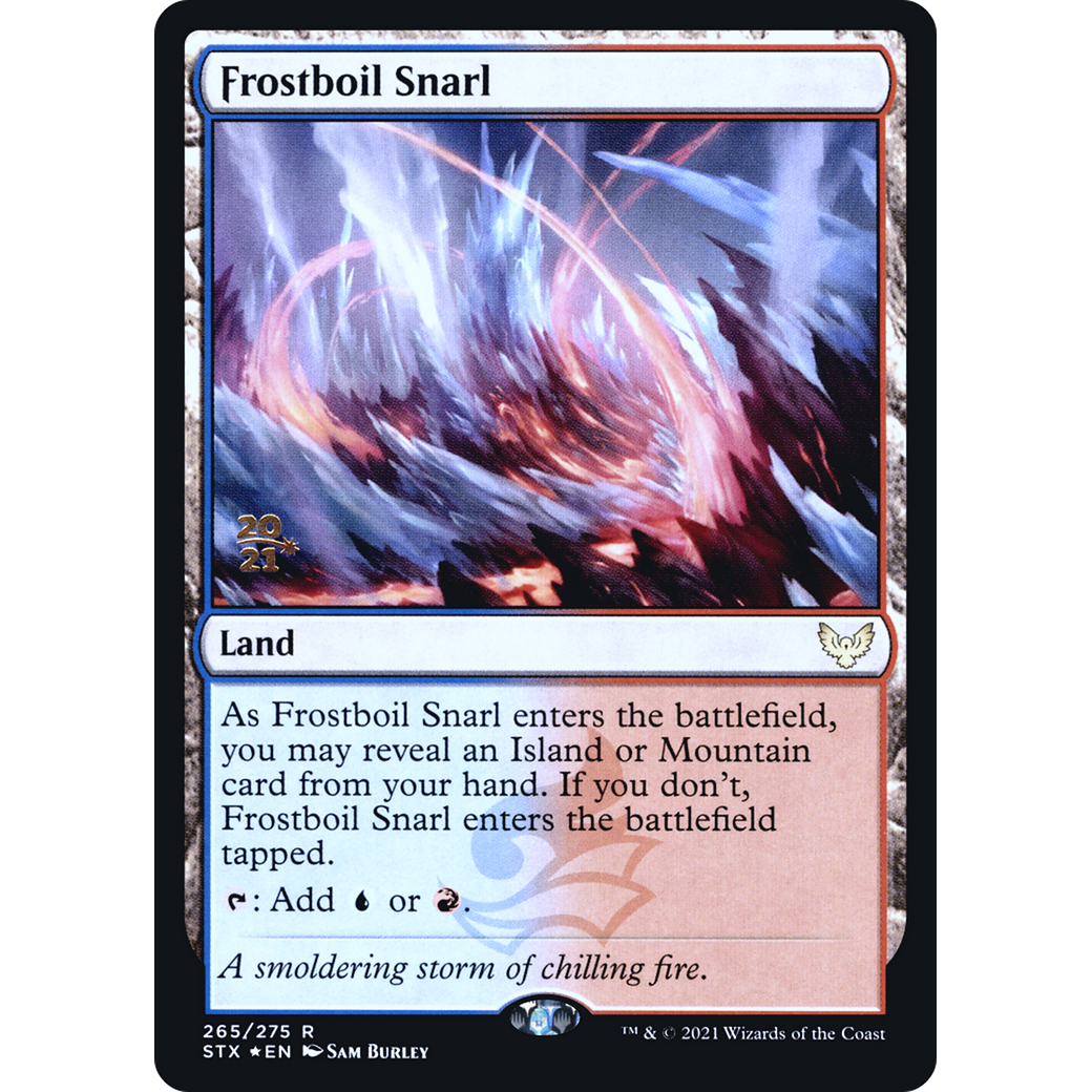 Frostboil Snarl (PRE-265) - Strixhaven: School of Mages Promos Foil