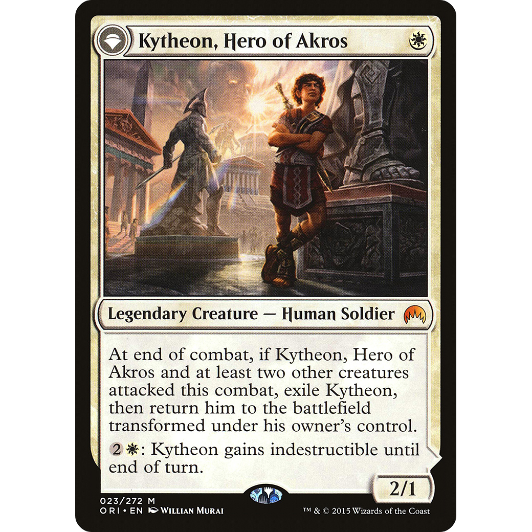 Kytheon, Hero of Akros (ORI-023) - Magic Origins: (originpwdfc)