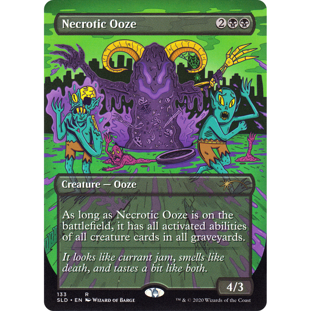 Necrotic Ooze (SLD-133) - Secret Lair Drop (Borderless)