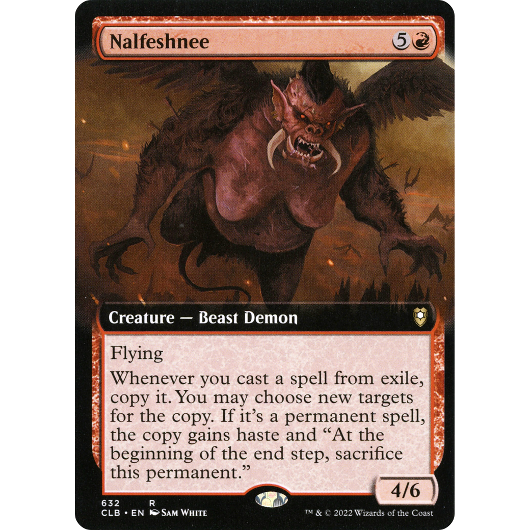 Nalfeshnee (CLB-632) - Commander Legends: Battle for Baldur's Gate: (Extended Art)