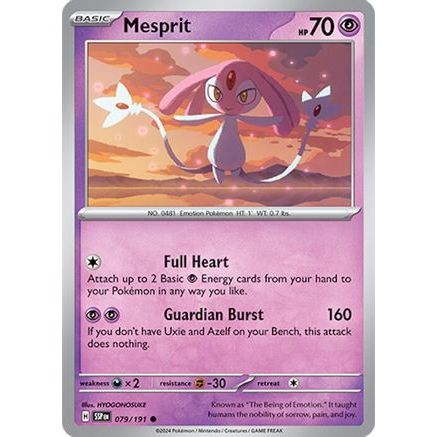 Mesprit - 079/191 79 - SV08 Surging Sparks