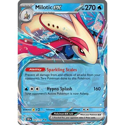 Milotic ex - 042/191 42 - SV08 Surging Sparks Holofoil