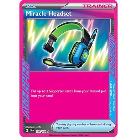 Miracle Headset 183 - SV08 Surging Sparks Holofoil