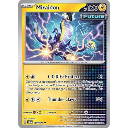 Miraidon 69 - SV08 Surging Sparks Reverse Holofoil