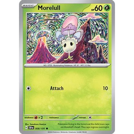Morelull 8 - SV08 Surging Sparks Reverse Holofoil