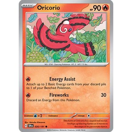 Oricorio - 026/191 26 - SV08 Surging Sparks