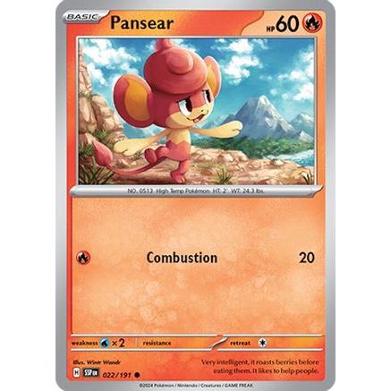 Pansear 22 - SV08 Surging Sparks Reverse Holofoil