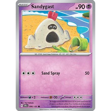 Sandygast 90 - SV08 Surging Sparks Reverse Holofoil