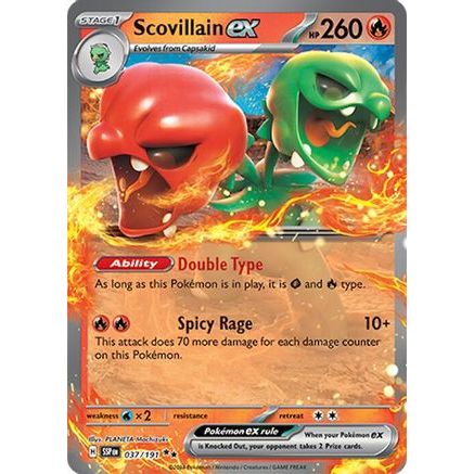 Scovillain ex - 037/191 37 - SV08 Surging Sparks Holofoil