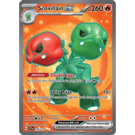 Scovillain ex - 216/191 216 - SV08 Surging Sparks Holofoil