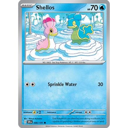 Shellos 46 - SV08 Surging Sparks Reverse Holofoil