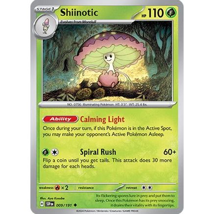 Shiinotic - 009/191 9 - SV08 Surging Sparks Reverse Holofoil