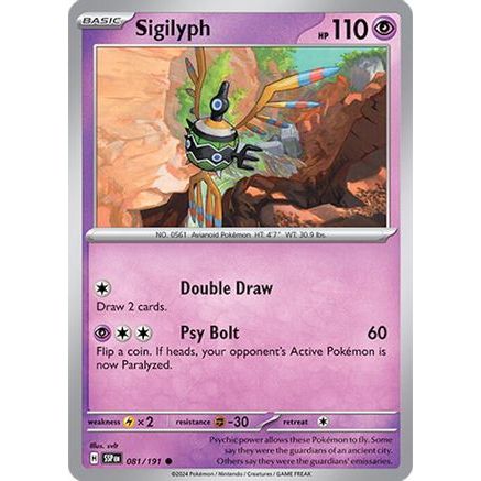 Sigilyph 81 - SV08 Surging Sparks