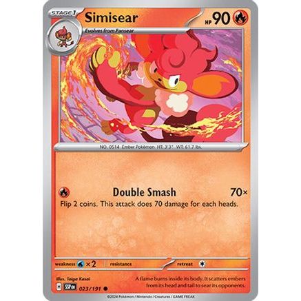 Simisear 23 - SV08 Surging Sparks Reverse Holofoil
