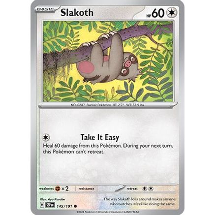 Slakoth - 145/191 145 - SV08 Surging Sparks