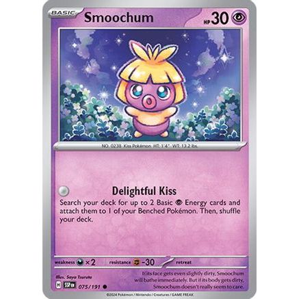 Smoochum 75 - SV08 Surging Sparks Reverse Holofoil