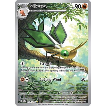 Vibrava - 206/191 206 - SV08 Surging Sparks Holofoil