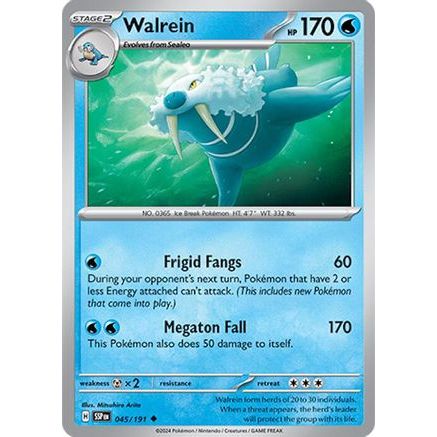 Walrein 45 - SV08 Surging Sparks Reverse Holofoil