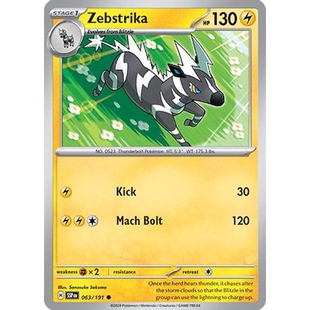 Zebstrika 63 - SV08 Surging Sparks
