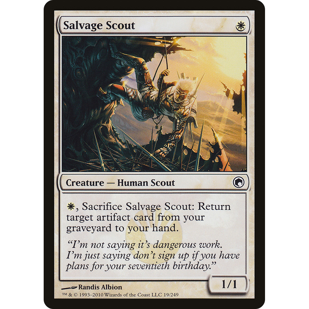 Salvage Scout (SOM-019) - Scars of Mirrodin