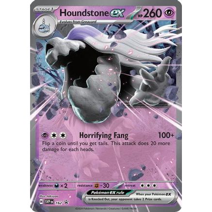 Houndstone ex 162 - SV Scarlet & Violet Promo Cards Holofoil