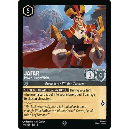 Jafar - Power-Hungry Vizier (193/204) - Azurite Sea