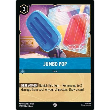 Jumbo Pop (168/204) - Azurite Sea Cold Foil