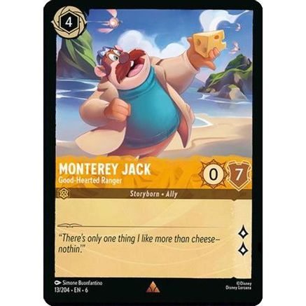 Monterey Jack - Good-Hearted Ranger (13/204) - Azurite Sea Cold Foil