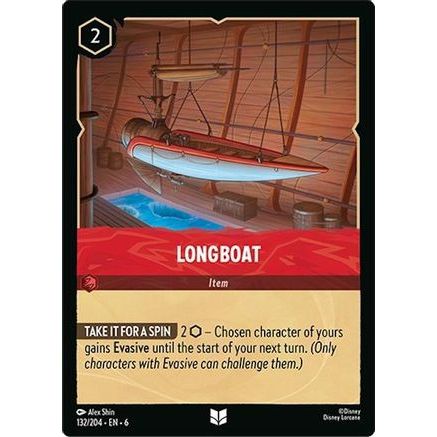 Longboat (132/204) - Azurite Sea Cold Foil
