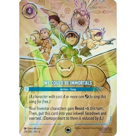 We Could Be Immortals (Enchanted) (219/204) - Azurite Sea Holofoil