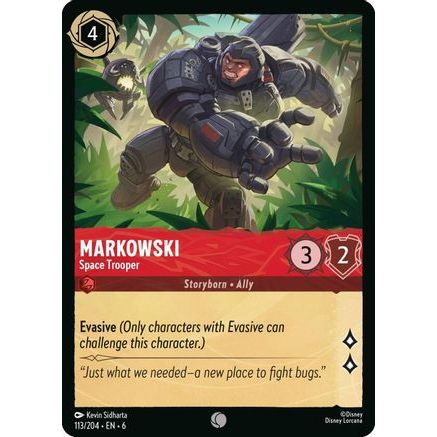Markowski - Space Trooper (113/204) - Azurite Sea