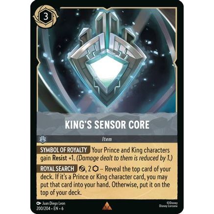King's Sensor Core (200/204) - Azurite Sea Cold Foil
